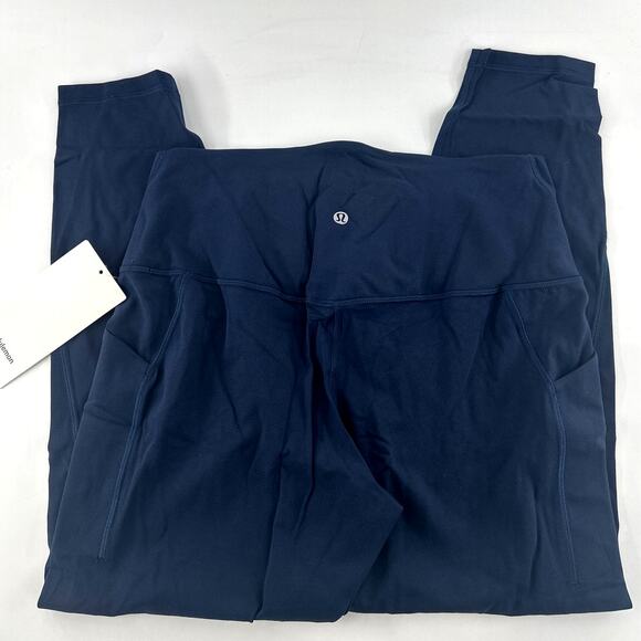 Lululemon True Navy Align™ High-Rise Pant with Pockets 25" Size 12 - Picture 7 of 10